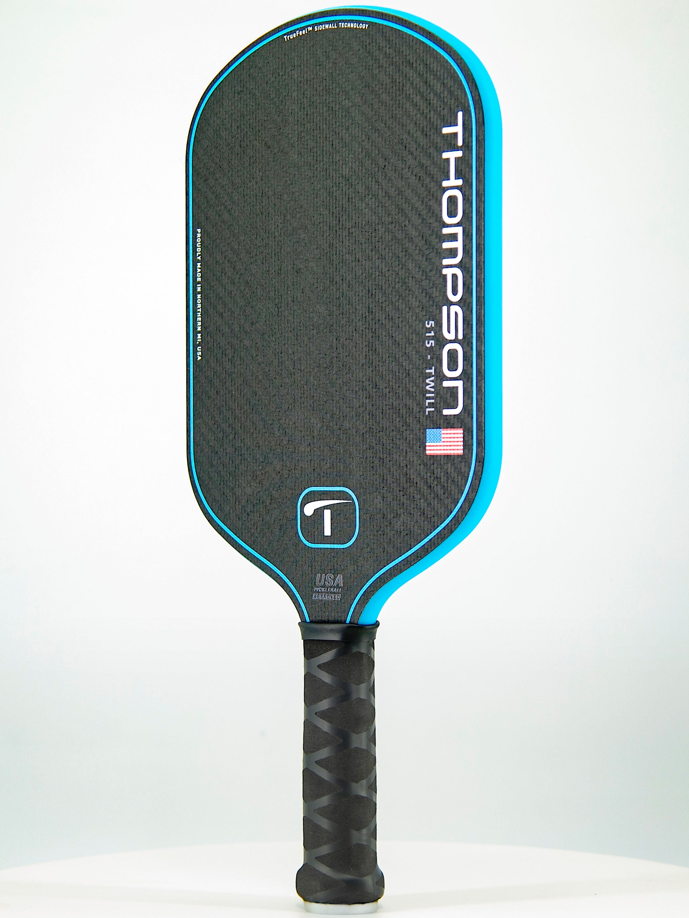 Thompson Model 515 - Twill Carbon Fiber Pickleball Paddle Made in USA - Best Looking Pickleball Paddle